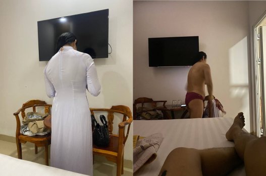 phim sex trung quốc Qua phòng trọ chơi em, mà em đã mặc sẵn đồ lưới gợi đụ